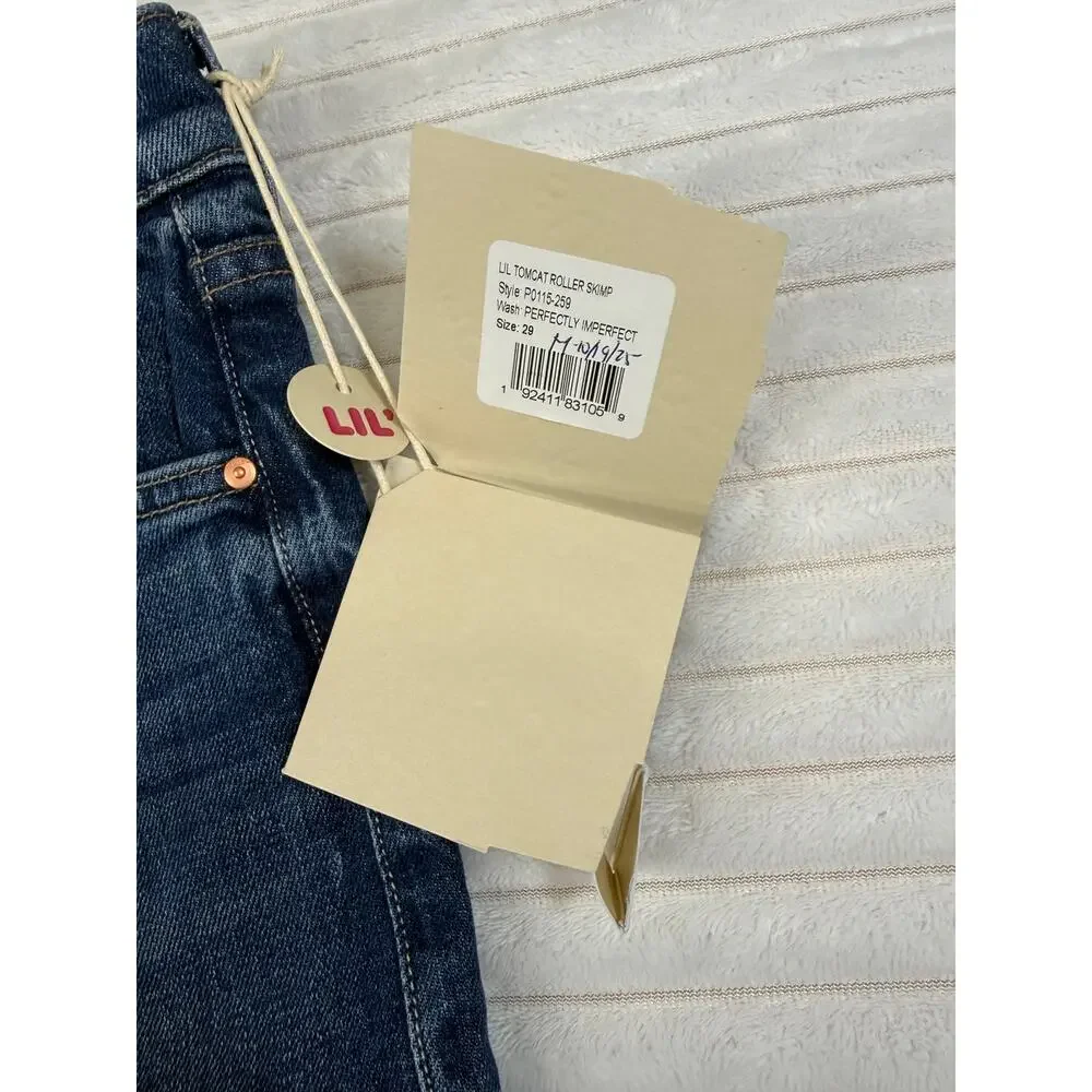 Mother SUPERIOR Lil’ Tomcat Roller Skimp 29 Perfectly Imperfect Wide Leg Jeans